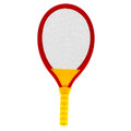 Beach Tennis Rackets with 2 Balls 3+