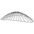 MOTSJÖ Pendant lamp shade, black, 60x40 cm