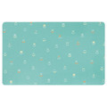 BÖNSYRSA Desk pad, turquoise, 60x37 cm