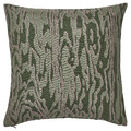 TANDMOTT Cushion cover, grey-green/pink, 50x50 cm