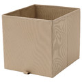 KOSINGEN Box, beige, 33x38x33 cm