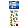 Christmas Stickers Set 6x18cm, 1 set, assorted