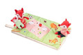 LILLIPUTIENS - Mini - cuddly fox family with a folding mat Alice the Fox 2+