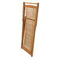 Sun Lounger, foldable, wooden