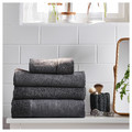 SALVIKEN Bath towel, dark grey, 70x140 cm