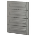 METOD 4 fronts for dishwasher, Bodbyn grey, 60 cm