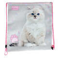 Drawstring Bag School Shoes/Clothes Bag Kitty