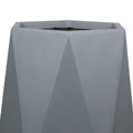 Verve Plant Pot 38cm, geometric, outdoor, light grey