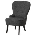 REMSTA Armchair, Gunnared dark grey