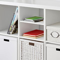 KALLAX Insert with 1 shelf, white, 33x33 cm