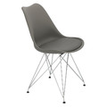 Dining Chair Norden DSR PP, dark grey