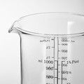 VARDAGEN Measuring jug, glass, 1.0 l