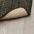 LANDBANA Doormat, dark green, 40x60 cm