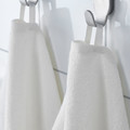 LUDDVIAL Hand towel, white, 40x60 cm