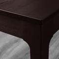 EKEDALEN Bench, dark brown, 105x36 cm