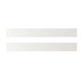 STENSUND Drawer front, white, 80x10 cm