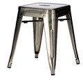 Stool Paris, metallic