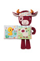 LILLIPUTIENS Cuddle Book Rosalie the Cow 3m+