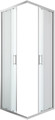 GoodHome Shower Enclosure Beloya 80x80x195cm, chrome/transparent