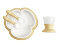 BABYBJÖRN Baby Feeding Set - Powder Yellow