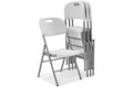 Folding Catering Chair, white