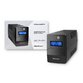 Qoltec UPS 850VA, 480W, LCD