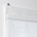 RINGBLOMMA Roman blind, white, 100x160 cm