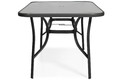 Outdoor Dining Table PORTO 150, black
