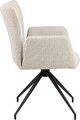 Upholstered Chair with Armrests Laura, beige