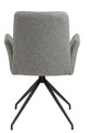 Conference/Dining Chair Naya, light grey