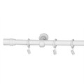 Curtain Rod GoodHome Anafi 19 mm 160 cm, matt white