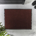 Door Mat 60x80 cm, dark red