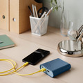 VARMFRONT Power bank, dark blue, 10400 mAh