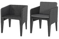 Outdoor Dining Set COLUMBIA, graphite