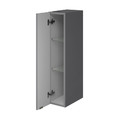 GoodHome Bathroom Cabinet Imandra Slim 20 x 90 x 36 cm, grey