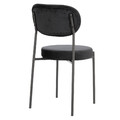 Chair Camile Velvet, black