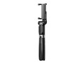 Natec Selfie Stick Tripod, wireless, black