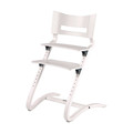 LEANDER CLASSIC™ High Chair Set White with Safty Bar, Tray with Dark Blue Cushion