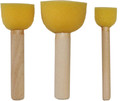 Sponge Brushes 2cm, 3cm, 4cm 3pcs