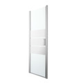 GoodHome Shower Door Beloya 80 cm, chrome/mirror glass