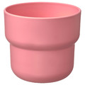 FÖRENLIG Plant pot, in/outdoor pink, 9 cm