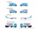 Majorette Vehicle Set Maersk, 4-pack, 3+