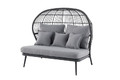 GoodHome Outdoor Daybed Sofa Apolima, grey