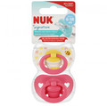 NUK Soother Pacifier Signature 2pcs 6-18m, pink