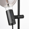 HÅRSLINGA Floor lamp, black