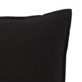 GoodHome Cushion Hiva 45 x 45 cm, black