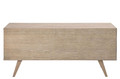 Chest of Drawers A-line, white-stained oak