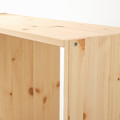 IVAR Shelving unit, pine, 80x30x83 cm