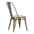 Chair Paris Wood, metallic, pine natural