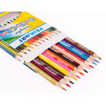 Prima Art Triangular Double-Sided Colour Pencils 12pcs 24 Colours